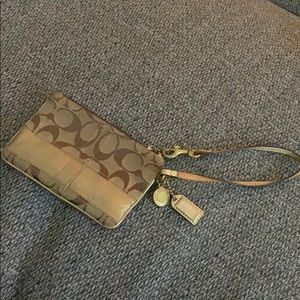 Original Coach wristlet